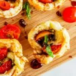 Caprese Puff Pastry Bites Pin