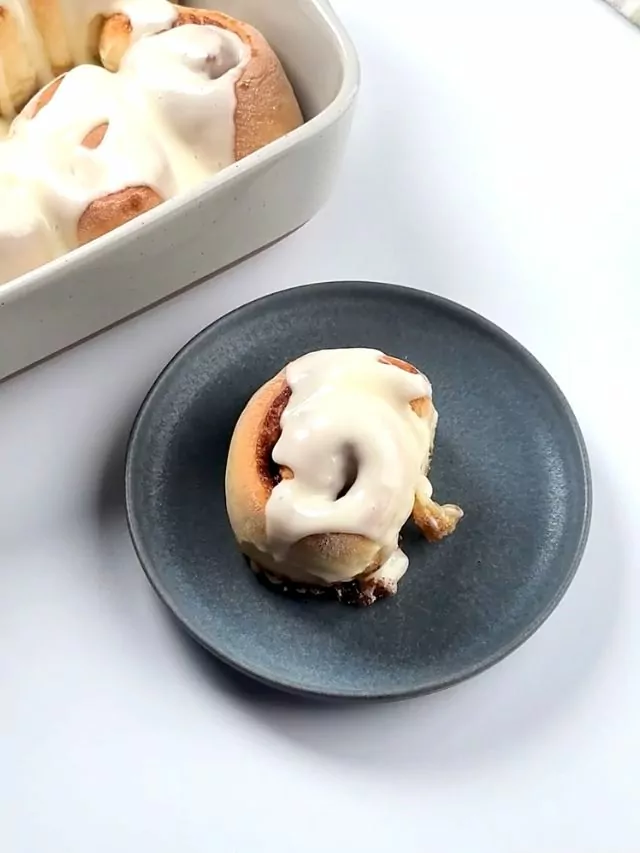 Cinnamon Rolls from Frozen Bread Dough Story