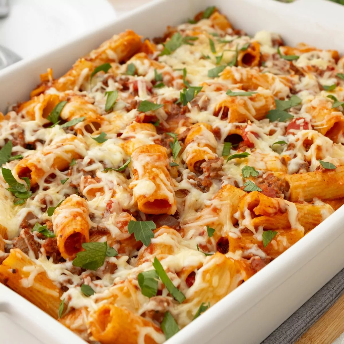 Baked Rigatoni Recipe