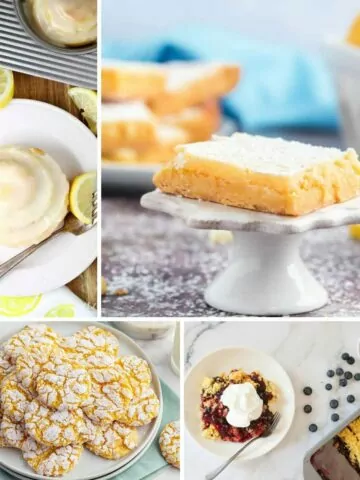 Lemon Cake Mix Desserts