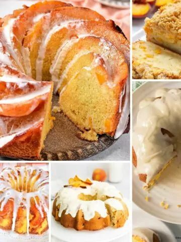 FEATURED Peach Pound Cake Recipes