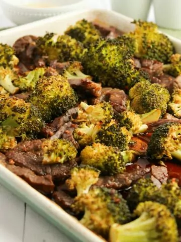 Sheet Pan Beef and Broccoli