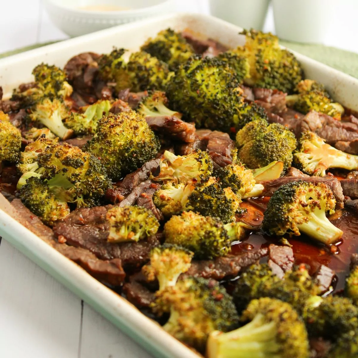 Sheet Pan Beef and Broccoli