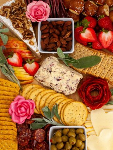 Valentine’s Day Charcuterie Board