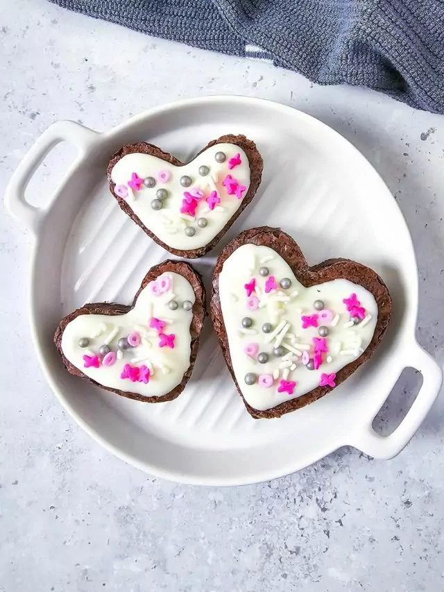 Heart Shaped Brownies Story