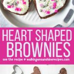 brownie hearts.