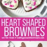 brownie hearts.