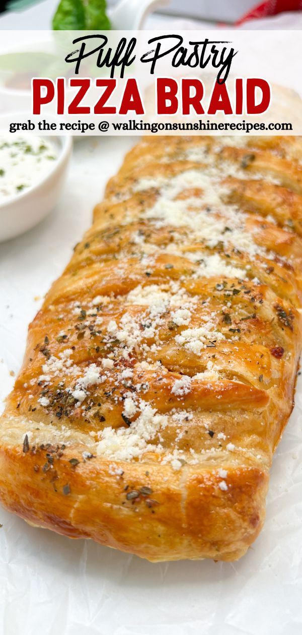 Puff Pastry Pizza Braid Pin