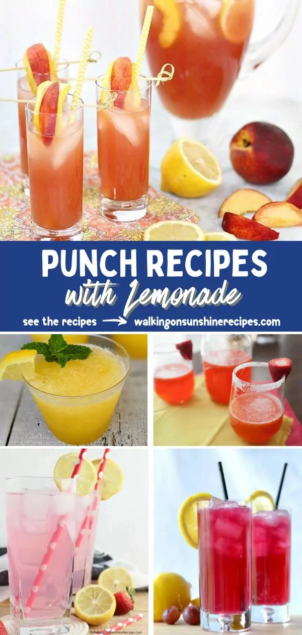 Punch Recipes with Lemonade Pin