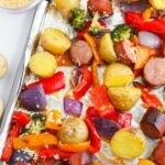 Sheet Pan Sausage and Vegetables Pin