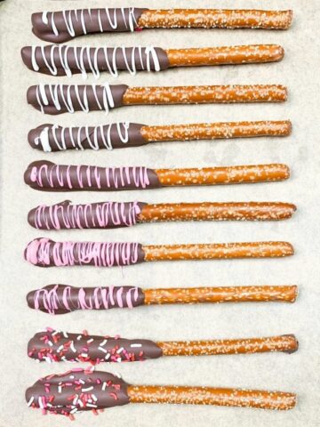 Valentine's Day Pretzel Rods-Cover image.