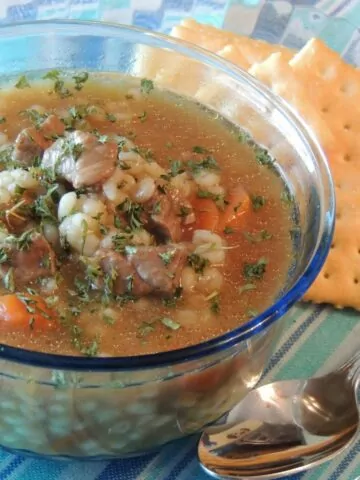 vegetable beef barley soup pioneer woman.