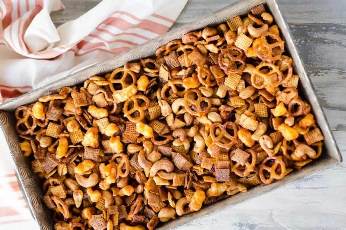 snack mix MSN.