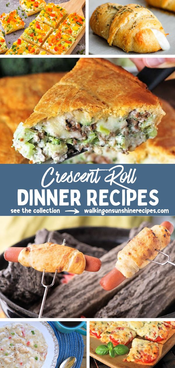 Crescent Roll Dinner Recipes Pin