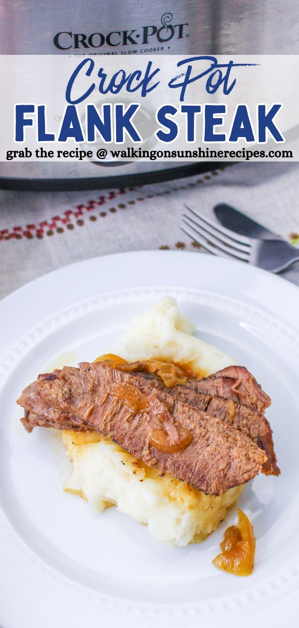 Crock Pot Flank Steak Pin