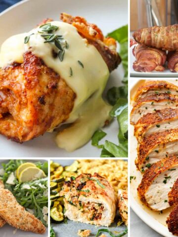 FEATURED Air Fryer Chicken Breast Recipes collage