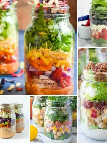 FEATURED Mason Jar Salads