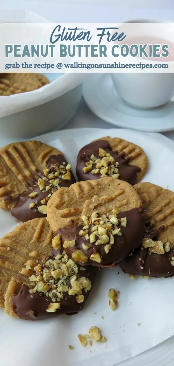 Gluten Free Peanut Butter Cookies No Flour Pin