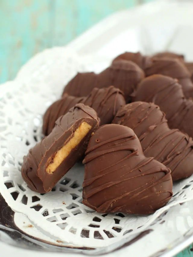 Reese's Chocolate Peanut Butter Hearts Story
