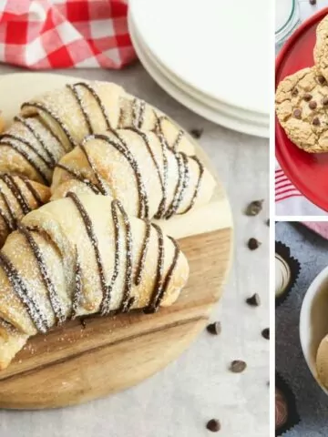 3 chocolate chip recipes.