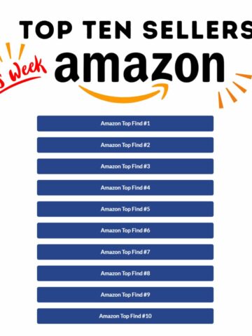 top ten sellers Amazon.