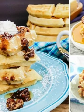 waffles and pancake recipes for MSN.