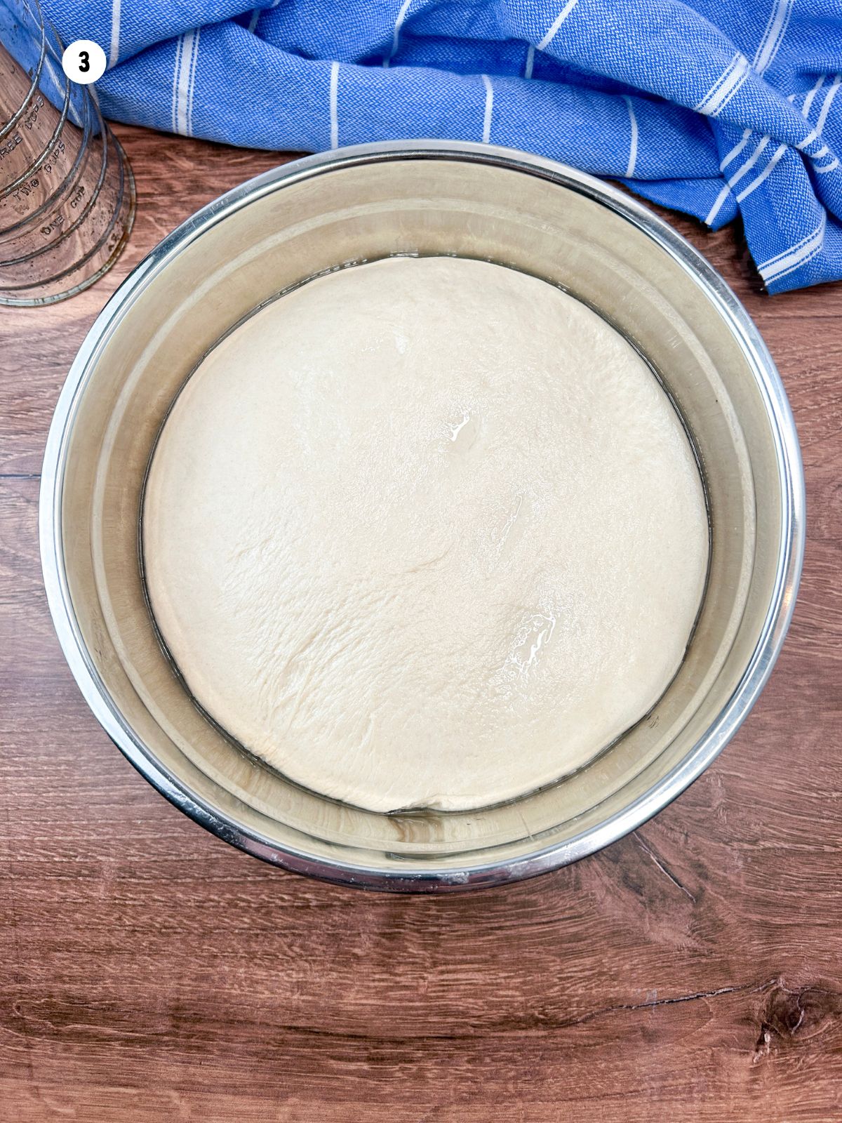 dough doubled in size