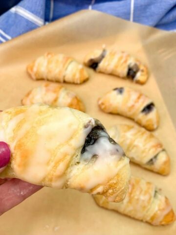 Blueberry Danish Crescent Rolls-Cover image.