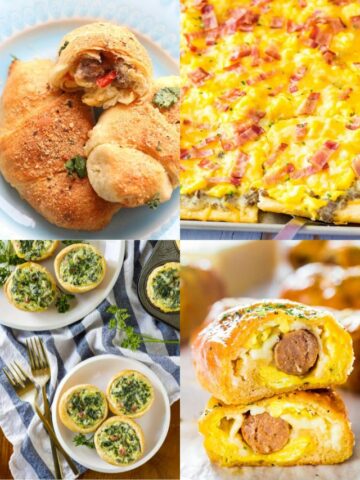 Crescent Roll Breakfast Recipes-cover image.
