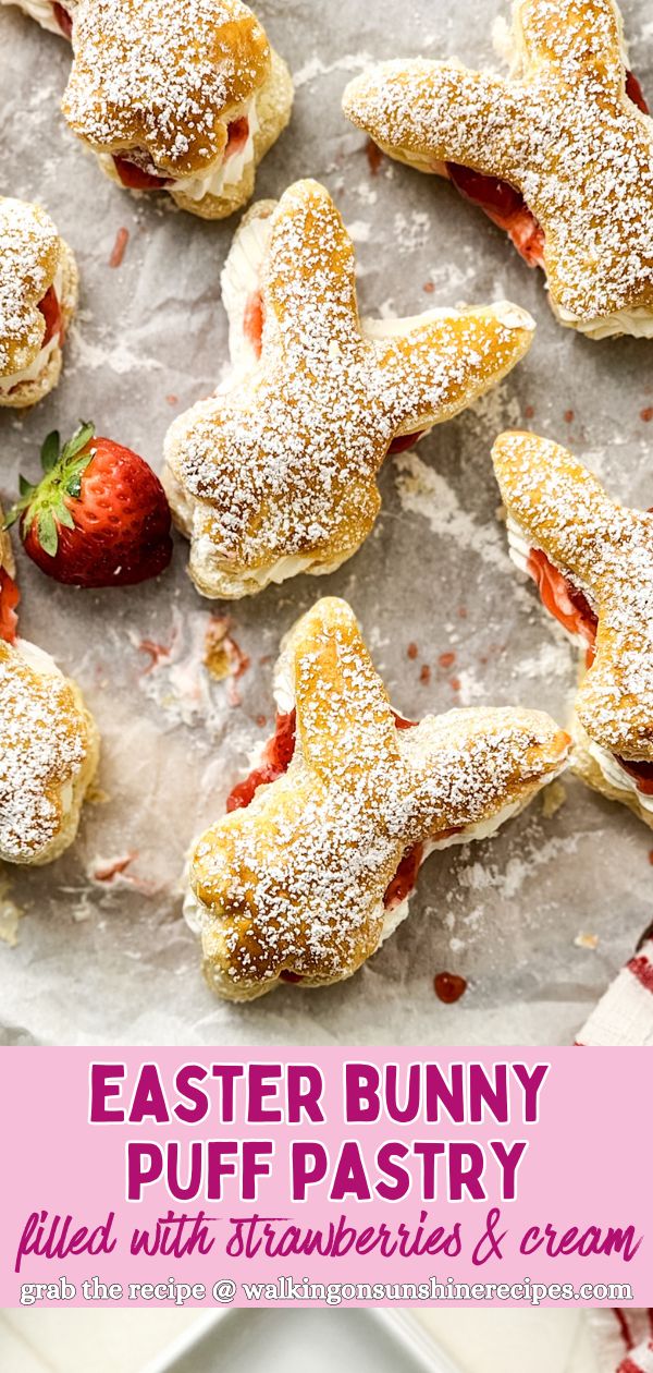 Easter Bunny Puff Pastry Pin