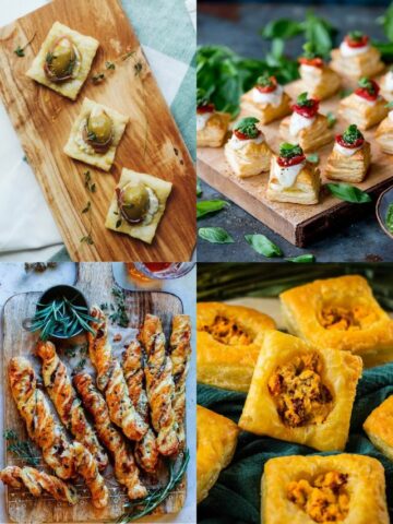 Italian Puff Pastry Appetizers-Cover image.