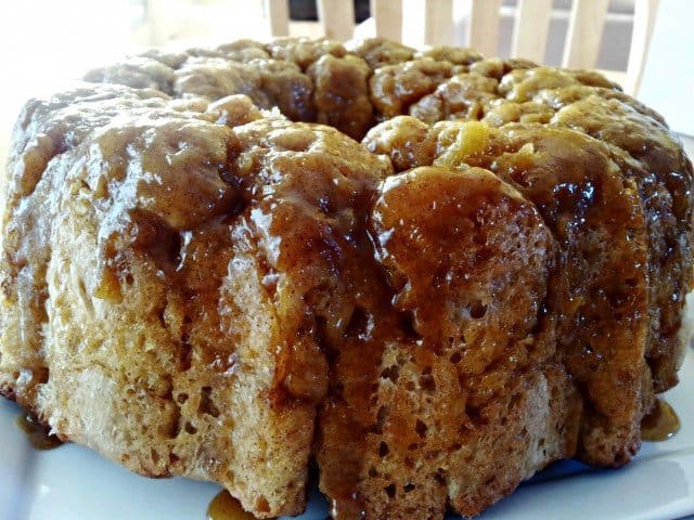 plate of monkey bread