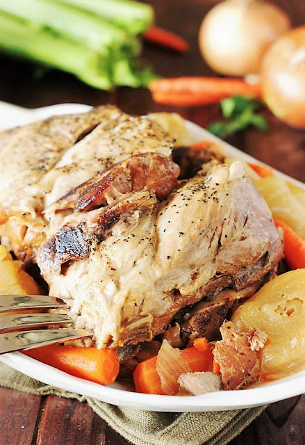Stovetop pork toast with vegetables