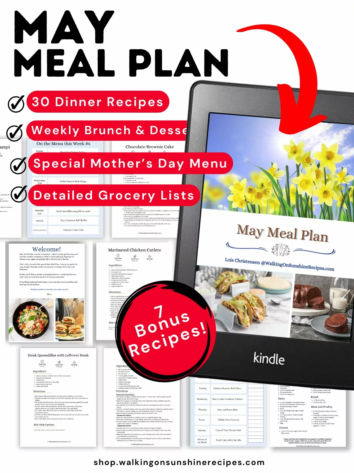 Main promo photo for May Meal Plan.