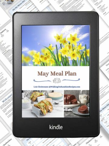 May Meal Plan featured photo.