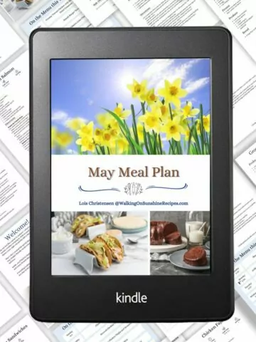 May Meal Plan featured photo.
