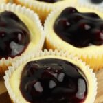 Mini Blueberry Cheesecakes Pin