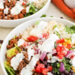 Taco Salad Bowls Recipe Pin