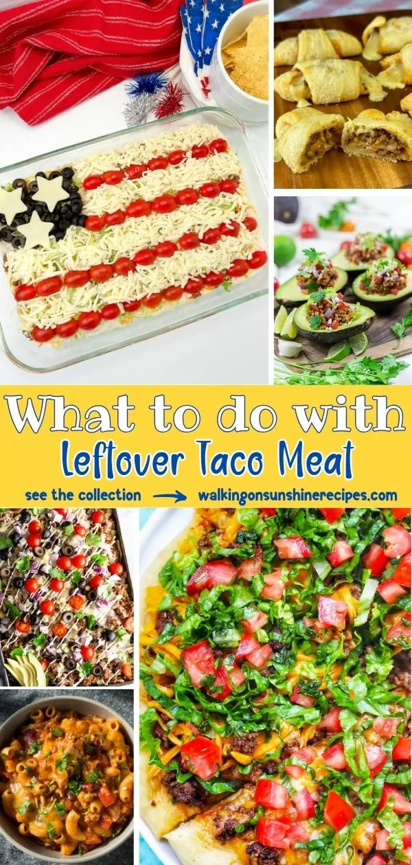 What to do with Left Over Taco Meat