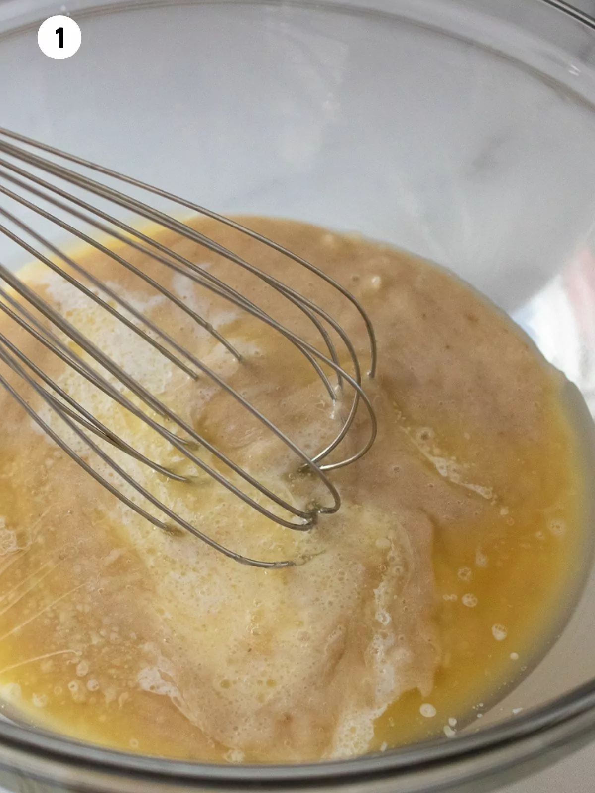 combine wet ingredients together