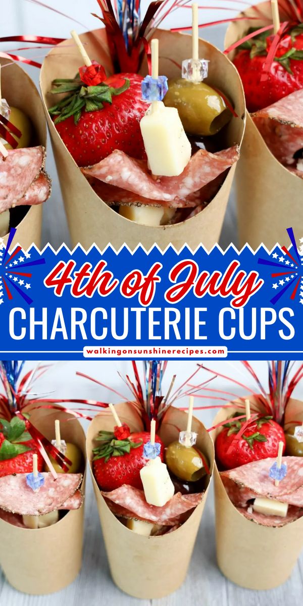 Walking Charcuterie Cups.
