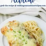 Baked Chicken Cutlet Alfredo Pin
