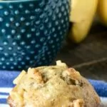 Banana Muffin Recipe Pin