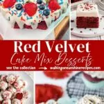 Desserts with Red Velvet Cake Mix