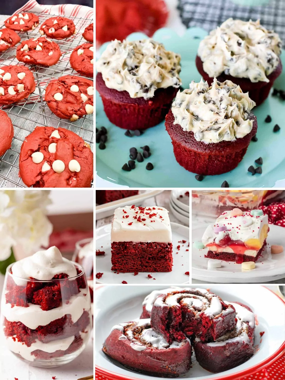 Desserts with Red Velvet Cake Mix
