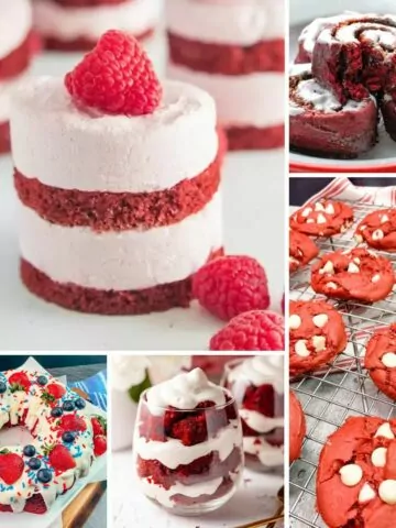 Desserts with Red Velvet Cake Mix
