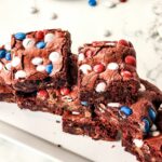 Easy Patriotic Homemade Brownies