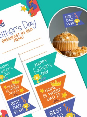 featured photo for Father's Day printable.