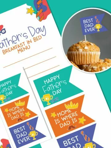 featured photo for Father's Day printable.