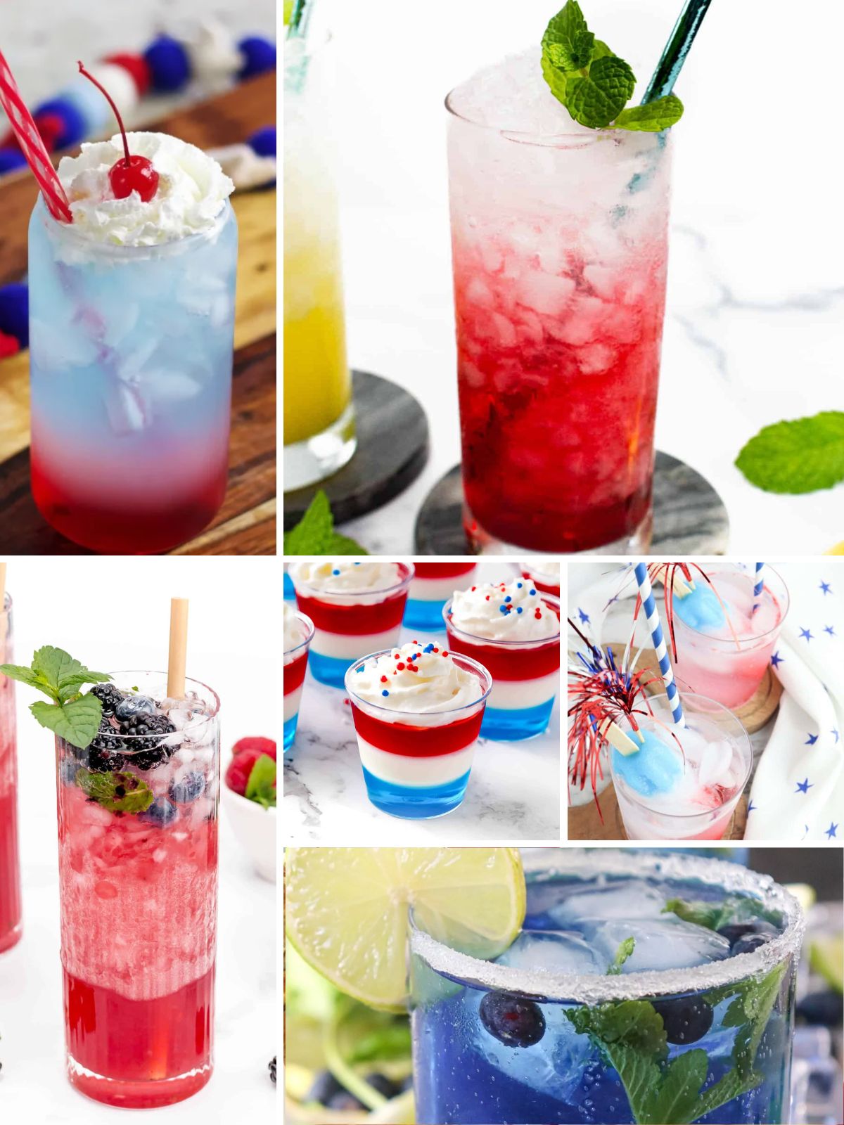 Patriotic Non Alcoholic Drinks